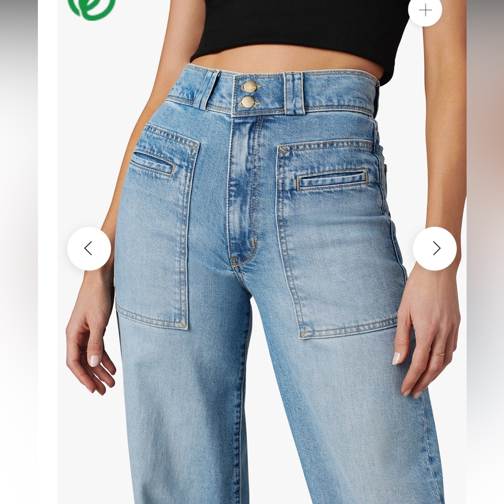 Joe’s Jeans THE JANE
SUPER HIGH RISE WIDE LEG 
Sz 27 nwt $268 - Picture 4 of 6